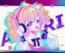 Vtuber・OCの一枚絵、立ち絵お描きします カラフルでポップ！かわいくてイキイキしたイラストならお任せ！ イメージ9