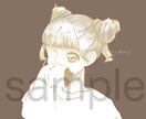 かわいい女の子を描きます SNSのアイコンなどにどうですか イメージ2