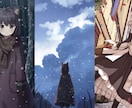 ご希望に沿ったイラストお描きします 一枚絵、動画用、ゲーム用スチル、立ち絵など イメージ4
