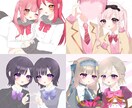 夢絵やアイコンイラスト描きます かわいくて、ご満足して頂けるようなイラスト制作致します イメージ3