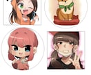 あなただけのイラスト描きます SNSやゲーム、TRPGなどで使えるイラスト描きます♪ イメージ3