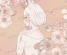 商用利用可・完成品の手描きイラストを販売しています ダウンロードするだけ/ウエディングフラワー/アイコン イメージ2