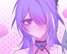 緩めのアイコン、1枚絵、立ち絵夢絵なんでも描きます 簡易イラストのため全て1500〜2000で受け付けております イメージ1