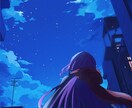商用利用可★フリーイラストに合わせた人物を描きます フリーイラストの雰囲気に合わせてそれっぽく描きます！ イメージ3