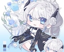 可愛いSDイラスト描きます 全身イラストは小物一つお付けします イメージ6