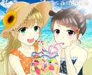 可愛くかっこいいアイコン作成致します 丁寧に迅速にあなただけのアイコンをお描きします！ イメージ1
