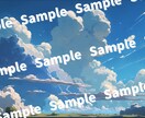 背景用途など、空・海の画像を提供します 実績作りのため最安！画像最大4枚まで作成！用途・サイズ相談可 イメージ1