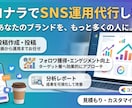 SNS運用代行★投稿作成から代行まで丸投げできます Instagram運用代行★投稿作成〜代行まで一括対応 イメージ2