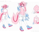 キャラクターデザイン・衣装デザイン作成します 他クリエイター様にご依頼するときの資料にも！ イメージ9