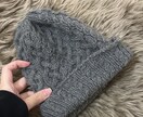 手編みの温もりをお届け！丁寧に編みます 思い出の糸の活用や、大切な方へのプレゼントに。 イメージ3