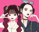 NANA風タッチの似顔絵描きます 矢沢あい作品が好きなあなたへ♡♡♡ イメージ1