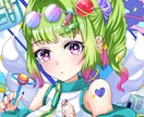 1枚絵やアイコンお描きします あなたのイメージしたキャラお描きします！ イメージ1