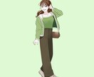限定半額✿ 魅力的なファッションイラストを描きます フォロワー数23万人ファッションブログで連載中 イメージ6