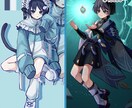 かわいらしく綺麗な厚塗りイラスト描きます sns等で使えるアイコン、キャラクター、立ち絵など描きます イメージ4