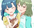 似顔絵からアニメイラストまで描きます デザインの学校に通っていたので得意分野です。 イメージ1