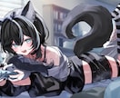 企業実績有◆キラキラ可愛いイラスト描きます 綺麗な色使いで可愛いデザインをお届けします！ イメージ7