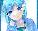 色んな絵柄対応☆映えアイコン描きます SNSのアイコンをキラキラな可愛い女の子にしませんか？☆ イメージ5