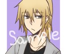 アニメ風なアイコン、制作します ちょっとしたアニメ風に近い絵柄が好きな方にお届け致します！ イメージ2