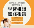 学習相談/進路相談/学習コーチング指導します 合格実績多数指導歴26年トップ講師が的確なアドバイスします！ イメージ1