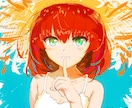 キャラから背景まで！イラスト全般お描きいたします SNS用アイコン・ヘッダー、背景、アートチックな似顔絵など！ イメージ1