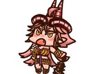 SDキャラのアイコン描きます ゆるっともちっとしたキャラクターアイコン作成します！ イメージ2