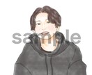 写真からやさしい似顔絵イラストお描きします 赤ちゃん・子ども・家族｜誕生日などの記念日・プレゼントに！ イメージ5