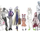 個性豊かなキャラクターを提供します AIではできない個性的なキャラ作成。あなただけの拘りを。 イメージ2
