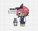 ポップでかわいいSDキャラを作成いたします ★アイコン、サムネなど用途は自由です！ イメージ2
