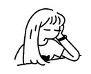 目が点ver.シンプルアイコン描きます シンプルでちょっとおしゃれなアイコンです イメージ2