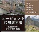 ワーホリや海外旅行のお悩み相談乗ります 英語力・海外経験ゼロから始めるワーホリ・海外旅行 イメージ1