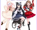 IRIAMやTRPGに！立ち絵制作します 生き生きとした魅力的な立ち絵をお描きいたします！ イメージ2