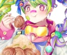 イラスト描きます 立ち絵や一枚絵、配信活動用等お気軽にご連絡ください！ イメージ6