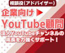 企業向けYouTubeアドバイザ（1ヵ月）承ります 直接YouTubeクリエイターサポートチームに随時質問も可能 イメージ1