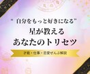 占星術であなたや彼、ご家族のトリセツお届けします 【3名様限定価格】「〇って何者？」才能・仕事・恋愛全て解説 イメージ1