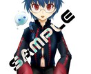 キャラクターの立ち絵をお描きします ゲームや動画、アバターの下絵などに イメージ2
