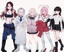立ち絵イラスト描きます IRIAM・TRPG・Live2d立ち絵制作 イメージ3