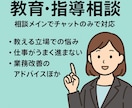 テキストで気軽に！仕事の教え方を教えます 指導で悩むあなたと一緒に悩みながら、成長をサポートします イメージ1