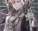 厚塗りで耽美なイラストを制作いたします アイコン、ヘッダー、MV用、鑑賞用等、華やかさを提供します イメージ7