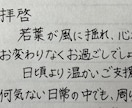 ビジネス向けレターを代筆いたします 【文字数制限なし】【温かみのある文字】【丁寧な対応】 イメージ2