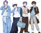 素敵な立ち絵をご提供いたします TRPG用立ち絵や配信用立ち絵を制作いたします！ イメージ4
