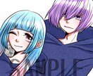 早筆でイラスト描きます SNSアイコン＆ヘッダーが欲しい方にオススメ★ イメージ3