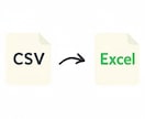初心者でも安心！CSV → Excel変換します 初心者向けにCSVをExcelに変換するツールを提供します イメージ1