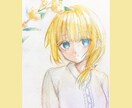 アナログで水彩イラスト描きます かわいいほわほわ水彩や闇を感じるイラスト！プレゼント用にも！ イメージ10