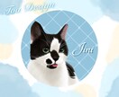 商用利用可！可愛いペットさんの似顔絵を描きます リアルテイストをはじめ、お好みのタッチで似顔絵を描きます イメージ5