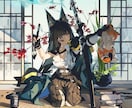 理想のイラストをお届けします 【Bプラン】キャラクター、背景、動画サムネイル等、高品質で イメージ2