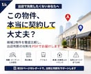 出店候補2物件を比較します 商圏・競合・家賃を整理し判断材料をPDF化 イメージ1