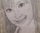 鉛筆画で似顔絵デッサン イメージ1