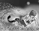 絵コンテ制作します スピード納品イラストのタッチは添付画像のみとなります。 イメージ1