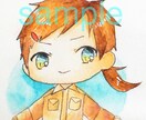 お試し価格！水彩でアイコンのイラスト描きます どんなイラストになるのか見てみたいという方に！ イメージ2