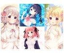 SNSに使えるアイコン作成致します 正方形のバストアップアイコンお描きします！SNSにどうぞ！ イメージ3